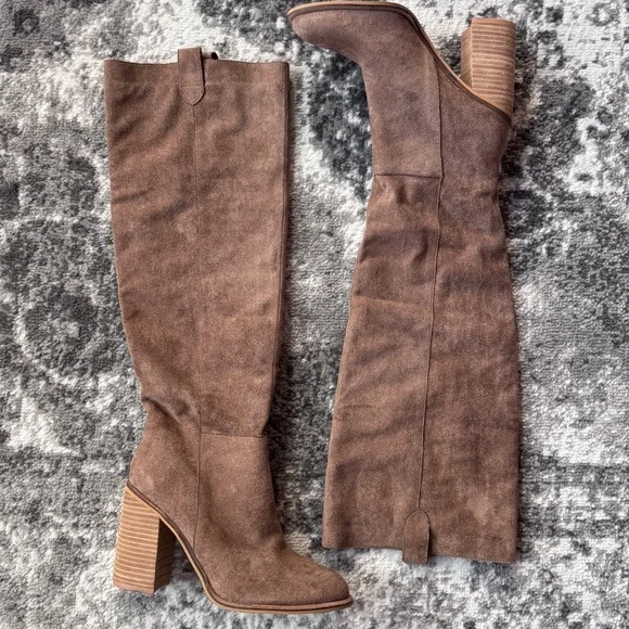 Viral Vici Saint slouch knee high boot - camel - size 7 - Picture 2 of 8